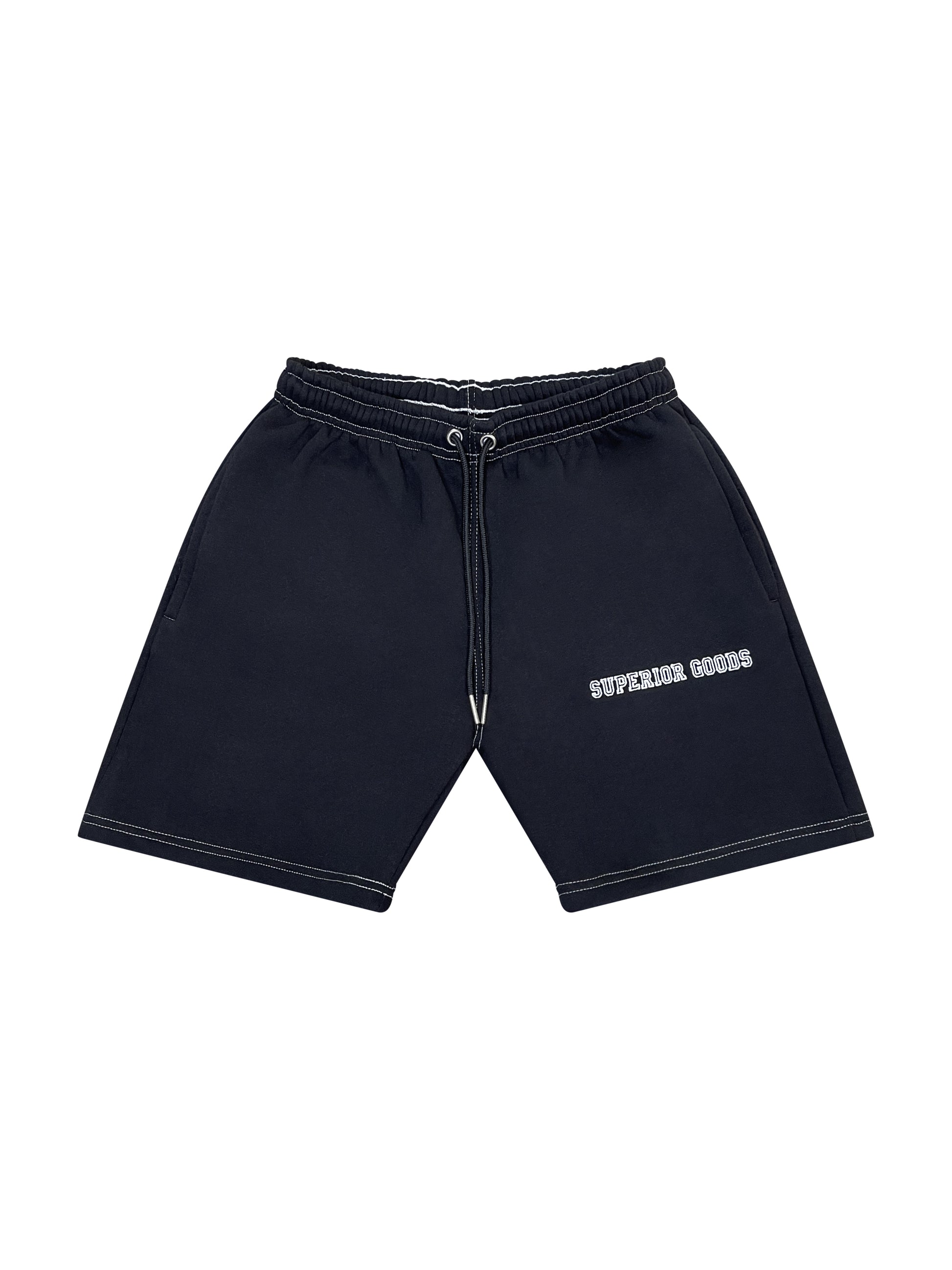 Lux “Black” Cotton Shorts