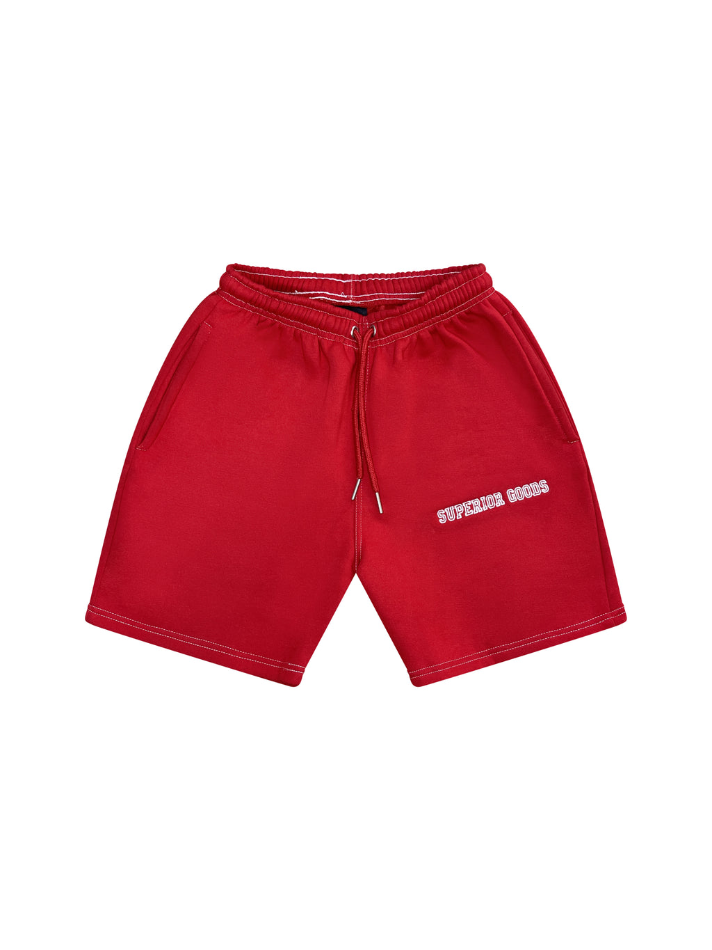 Lux “Red” Cotton Shorts