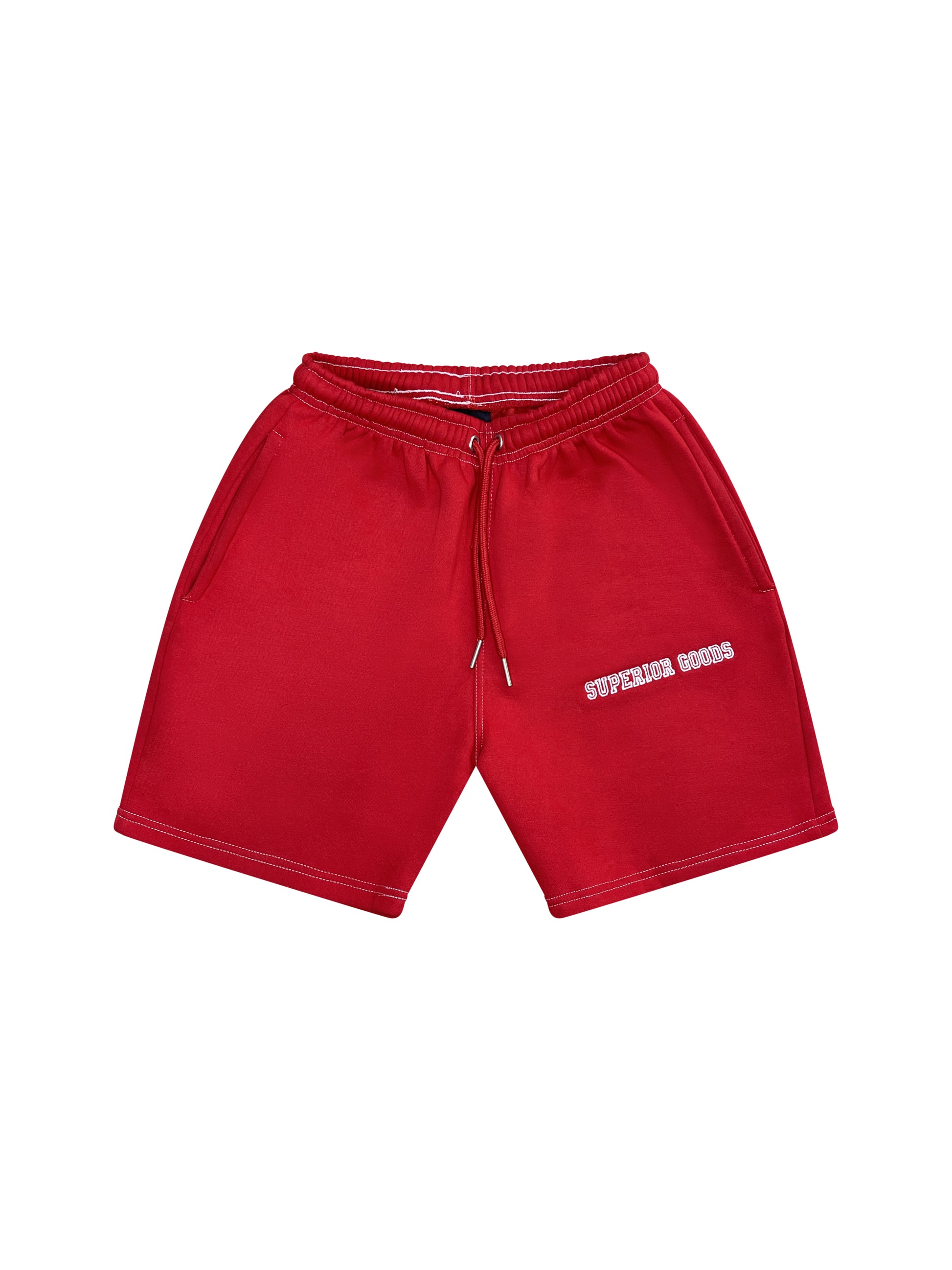 Lux “Red” Cotton Shorts