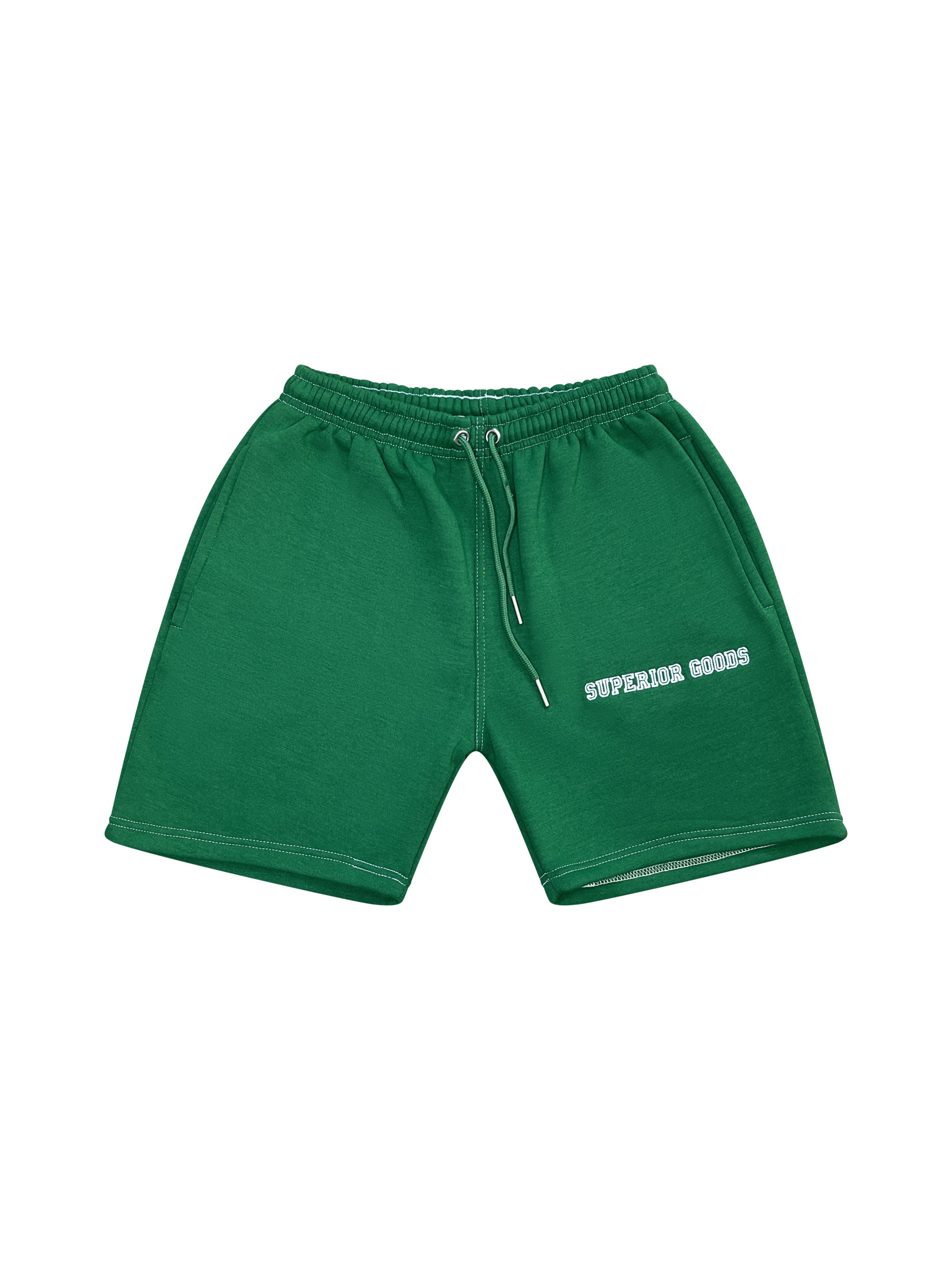 Lux “Green” Cotton Shorts