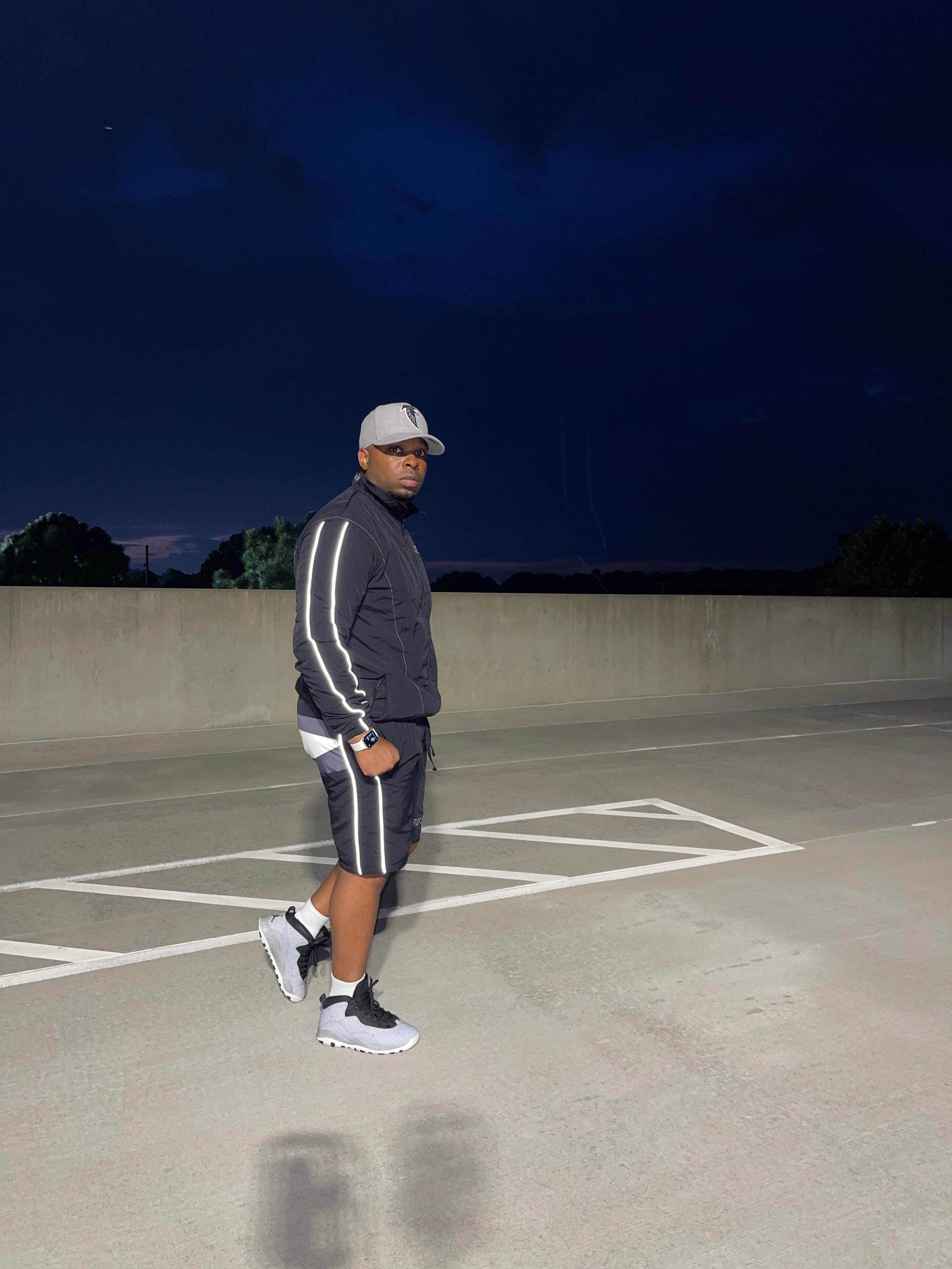 Overachievers “Black” Windbreaker Set