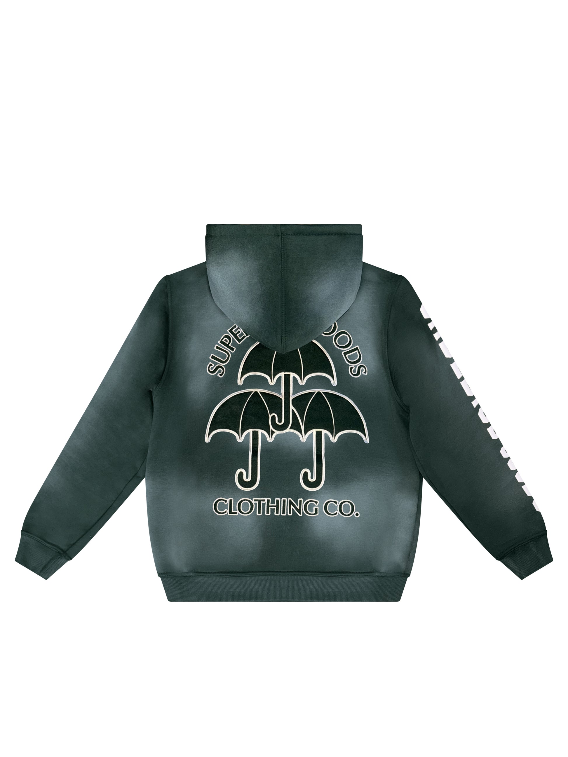 Forest Green Premium Sun-Fade Sweatsuit