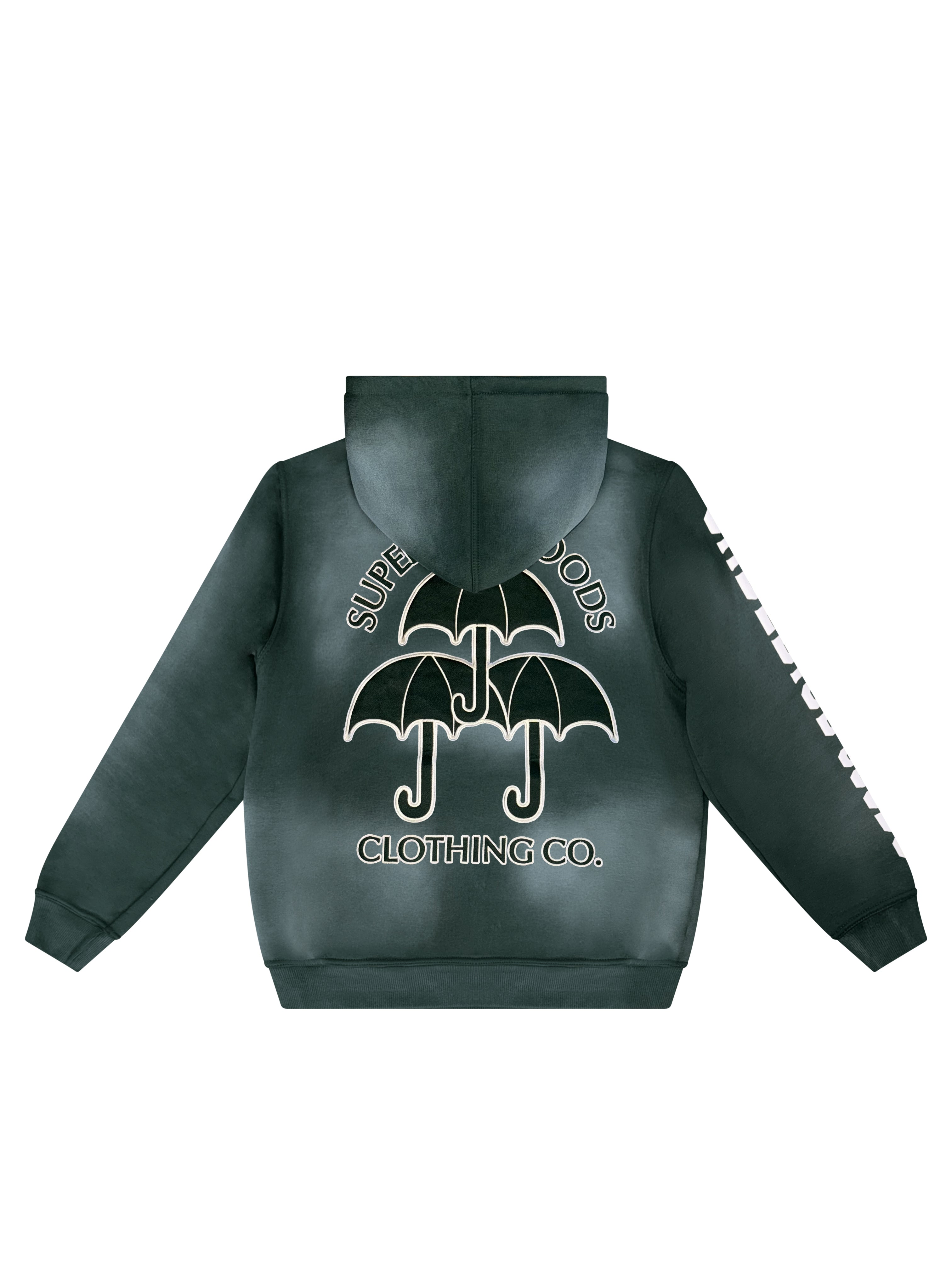 Forest Green Premium Sun-Fade Sweatsuit