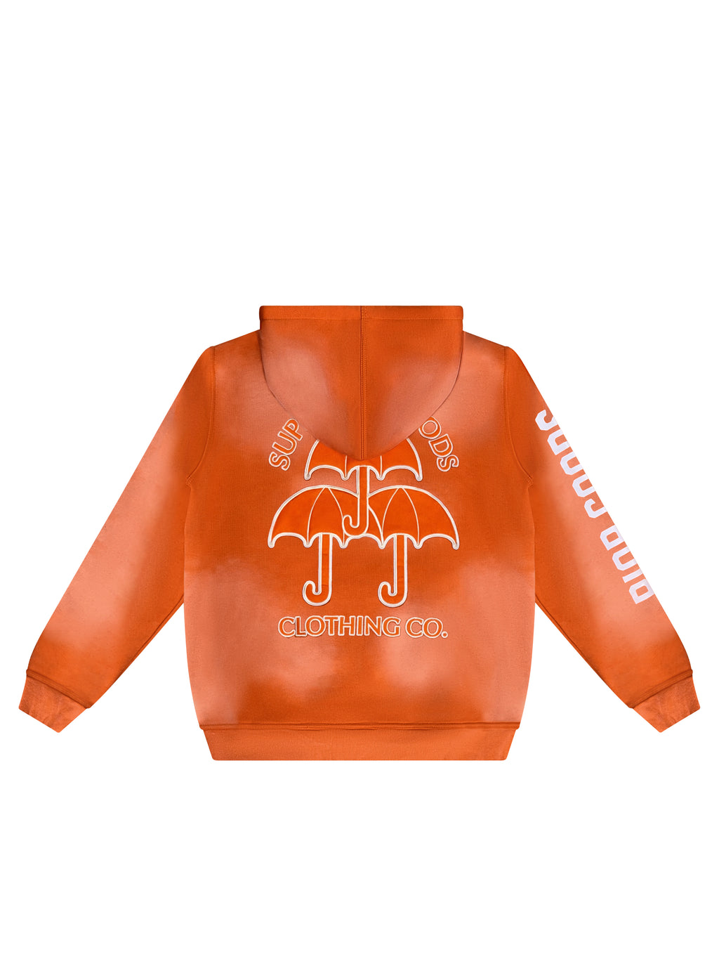 Orange Premium Sun-Fade Sweatsuit