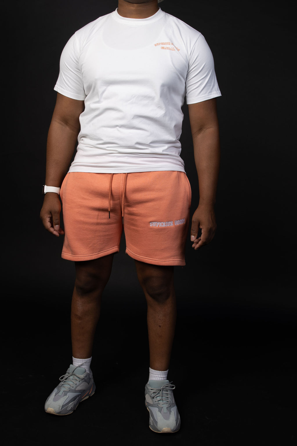 Lux “Peach” Cotton Shorts