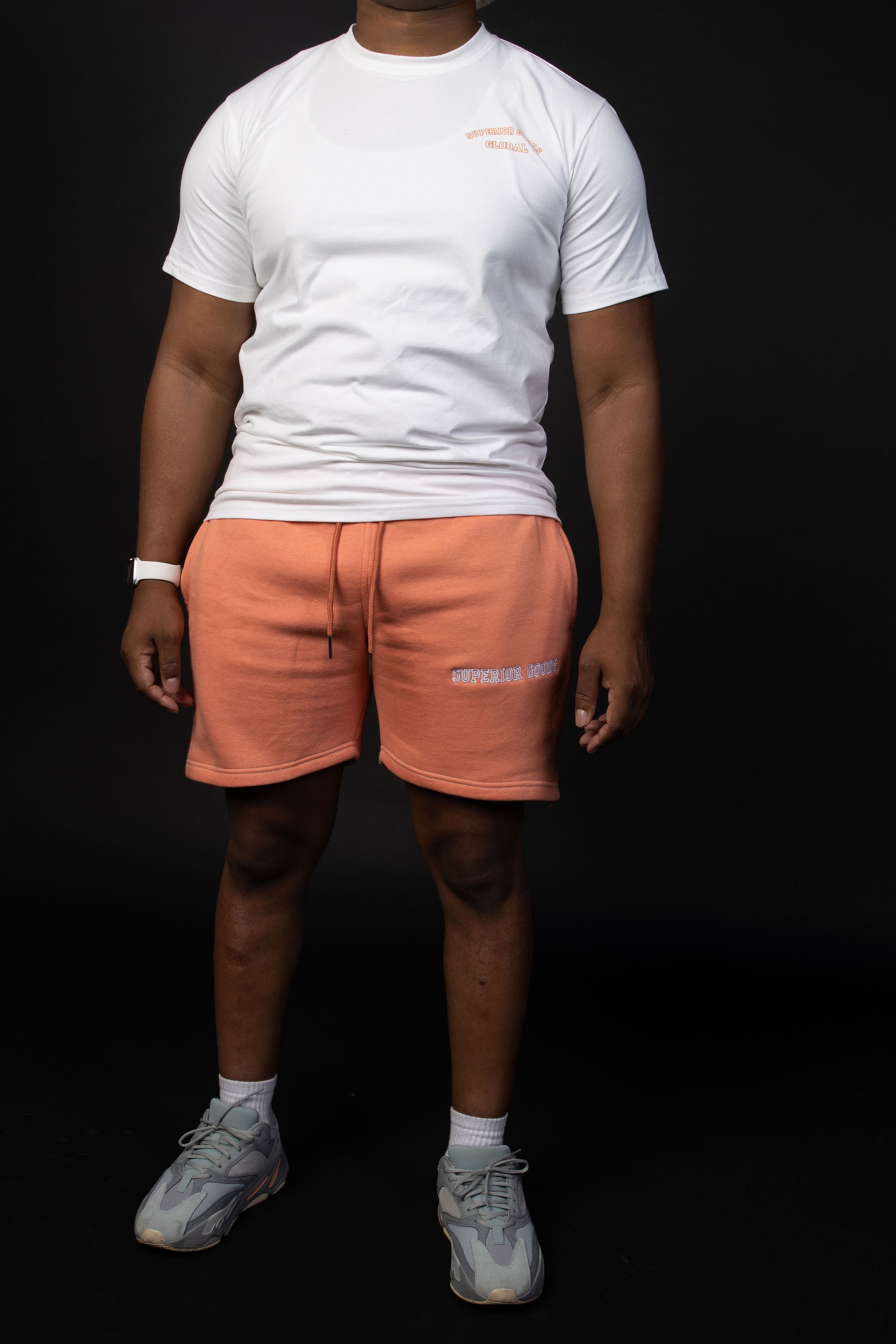 Lux “Peach” Cotton Shorts