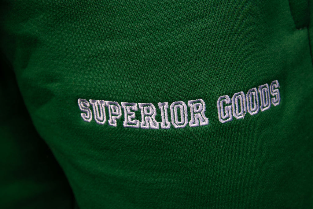 Lux “Green” Cotton Shorts