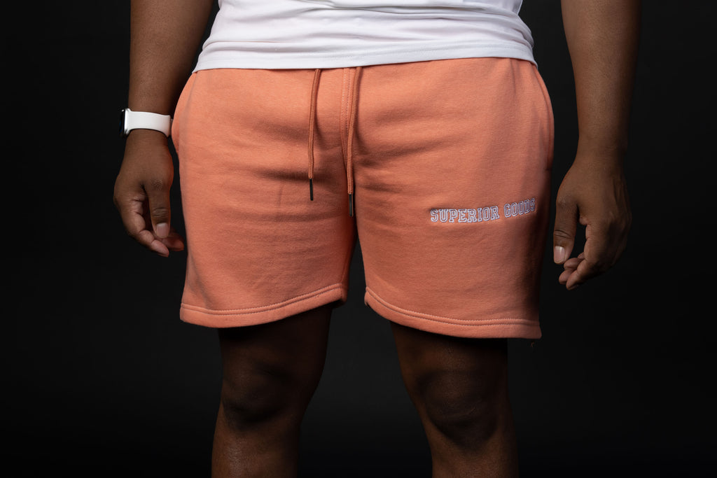 Lux “Peach” Cotton Shorts