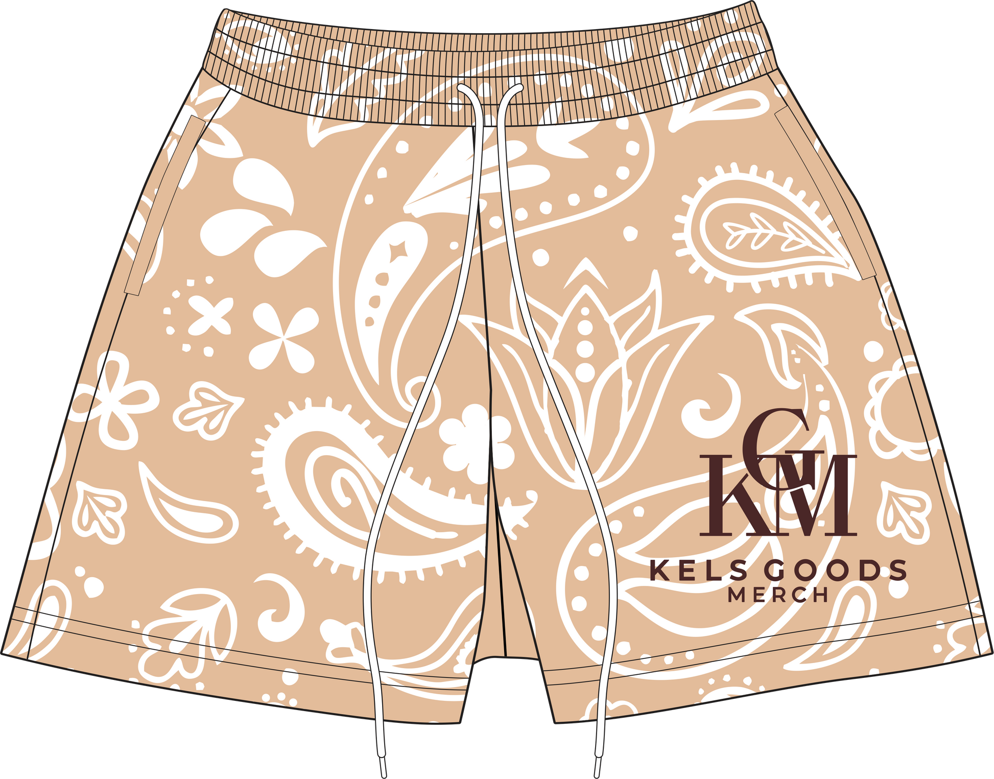 Jos B Paisley Shorts